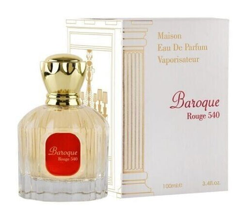 Baroque Rouge 540 EDP Perfume Maison Alhambra Lattafa 100 ML / 3.4 Fl Oz New Rich UAE Baroque Rouge 540 EDP Perfume Maison Alhambra Lattafa 100 ML / 3.4 Fl Oz New Rich UAE