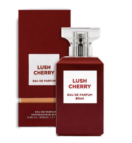 Lush Cherry 80ml Eau De Parfum 80ml Fragrance World Lush Cherry 80ml Eau De Parfum 80ml Fragrance World