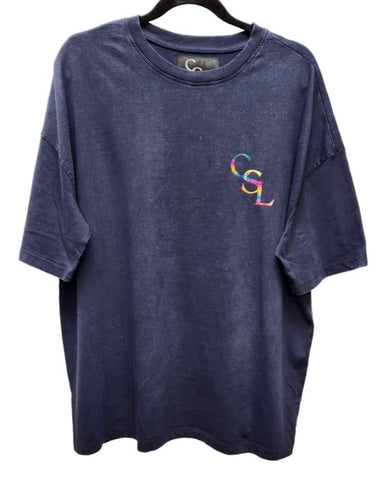 Drop Shoulder Round Neck Oversized T-shirts
