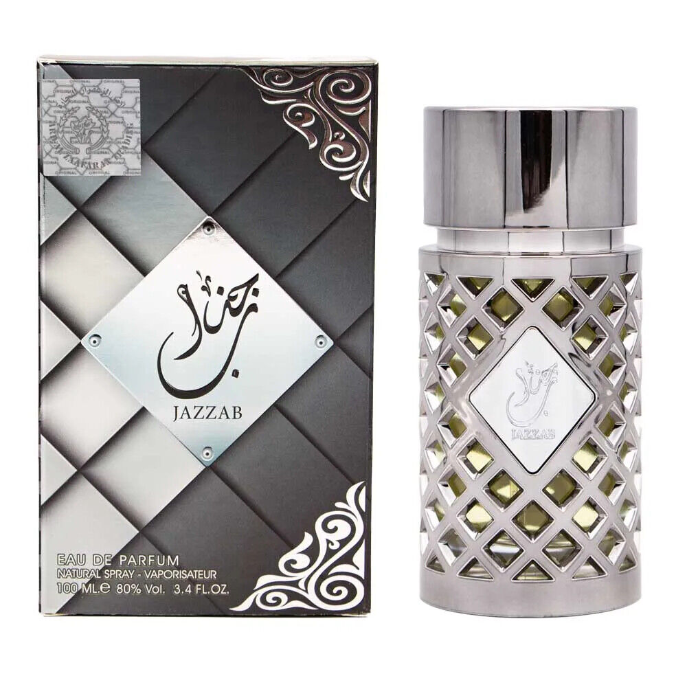 Jazzab Silver | Eau De Parfum 100ml | by Ard Al Zaafaran BEST SELLER