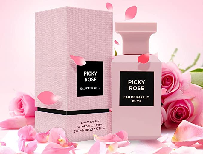 Picky Rose Perfume 80ml EDP by Fragrance World